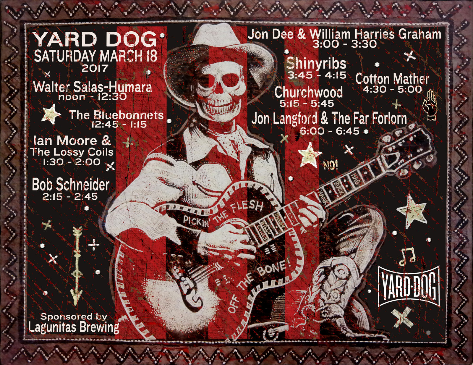 Saturday, March 18: Yard Dog Day Party