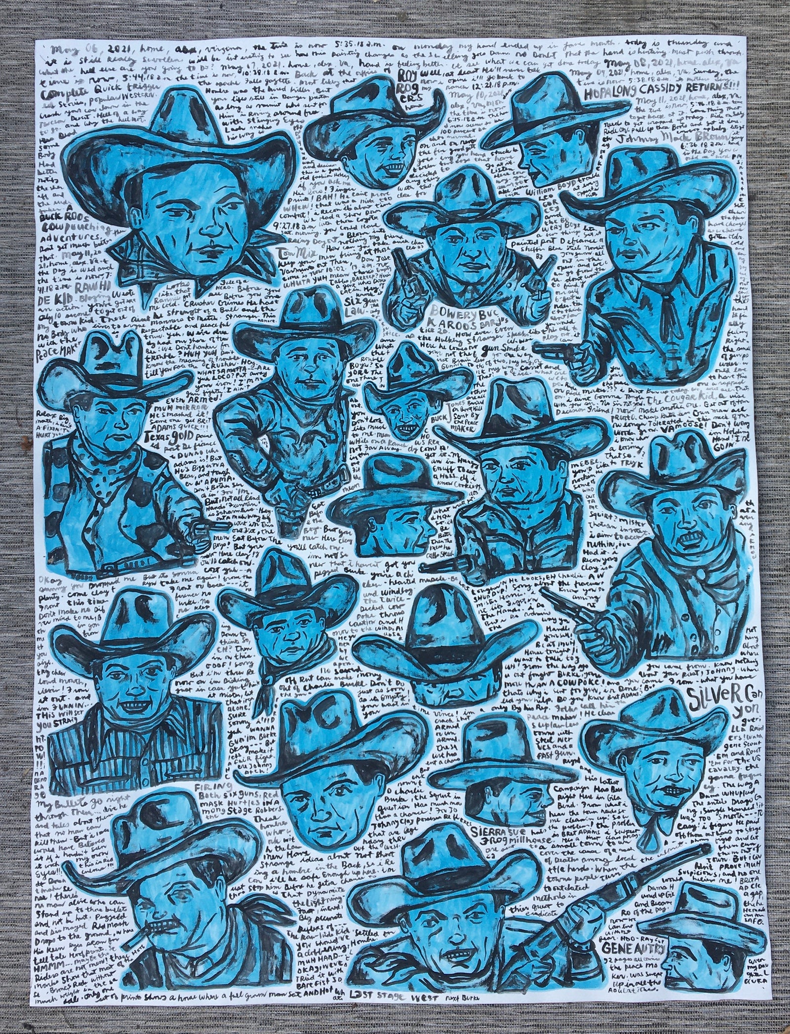 Fort Guerin - "Cowboy Blue"