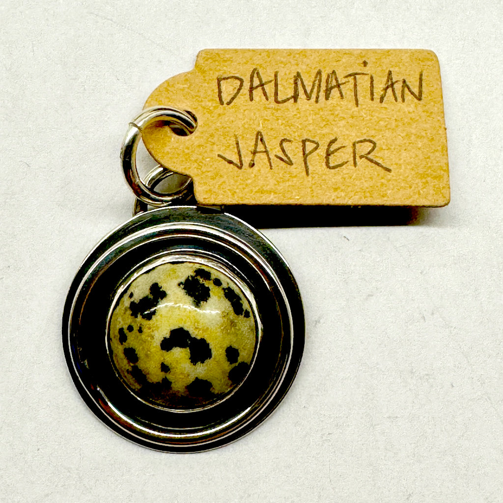 Dalmatian Jasper Pendant Eliza Epstein