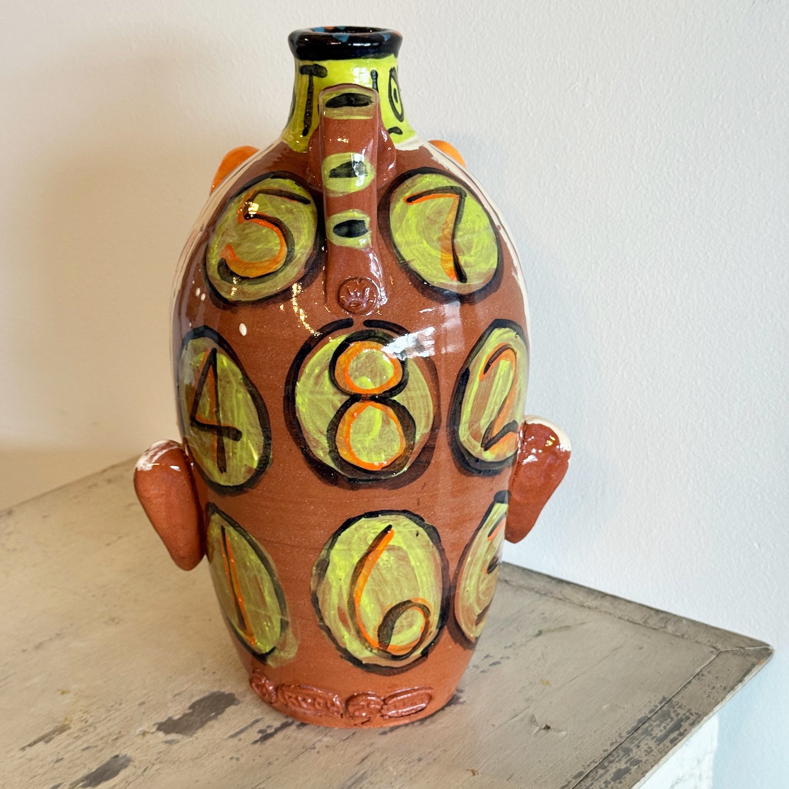 White 4 Eyes Carl Block