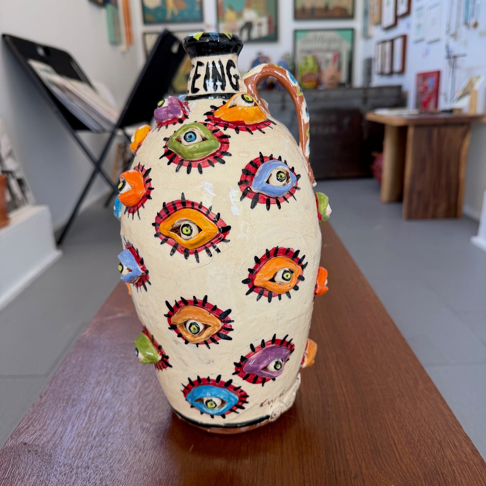 All-Seeing Eyeball Jug Carl Block