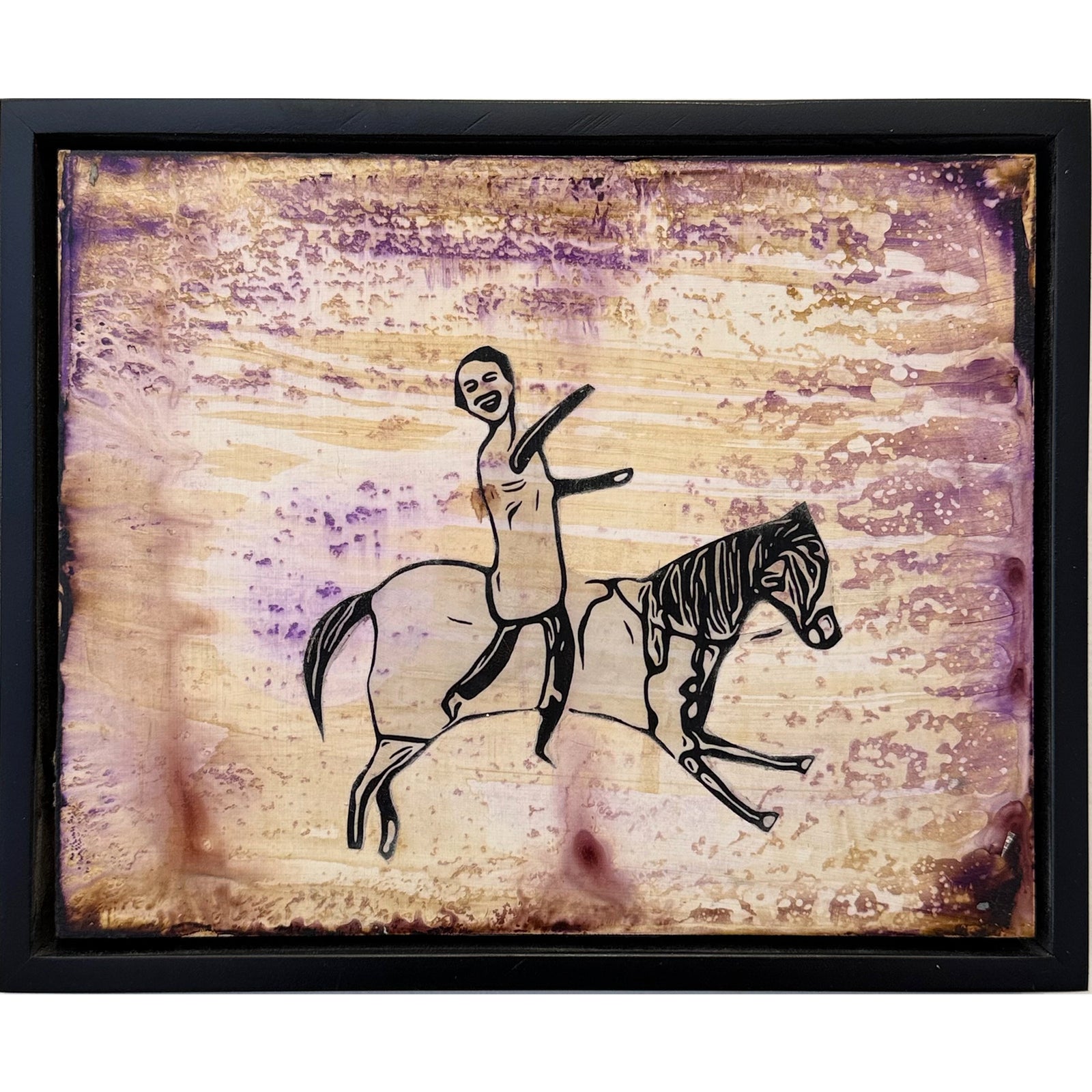 Lady Bareback Bronc Rider Holly Roberts