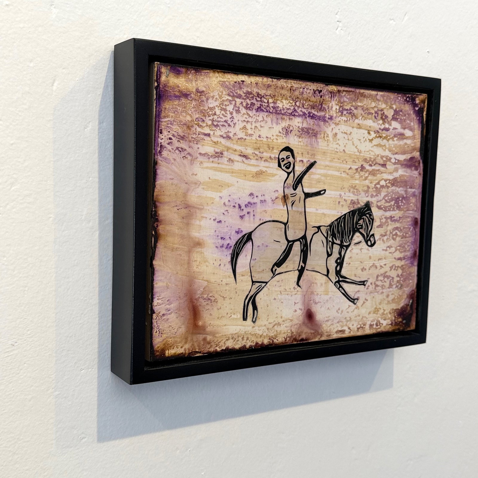 Lady Bareback Bronc Rider Holly Roberts