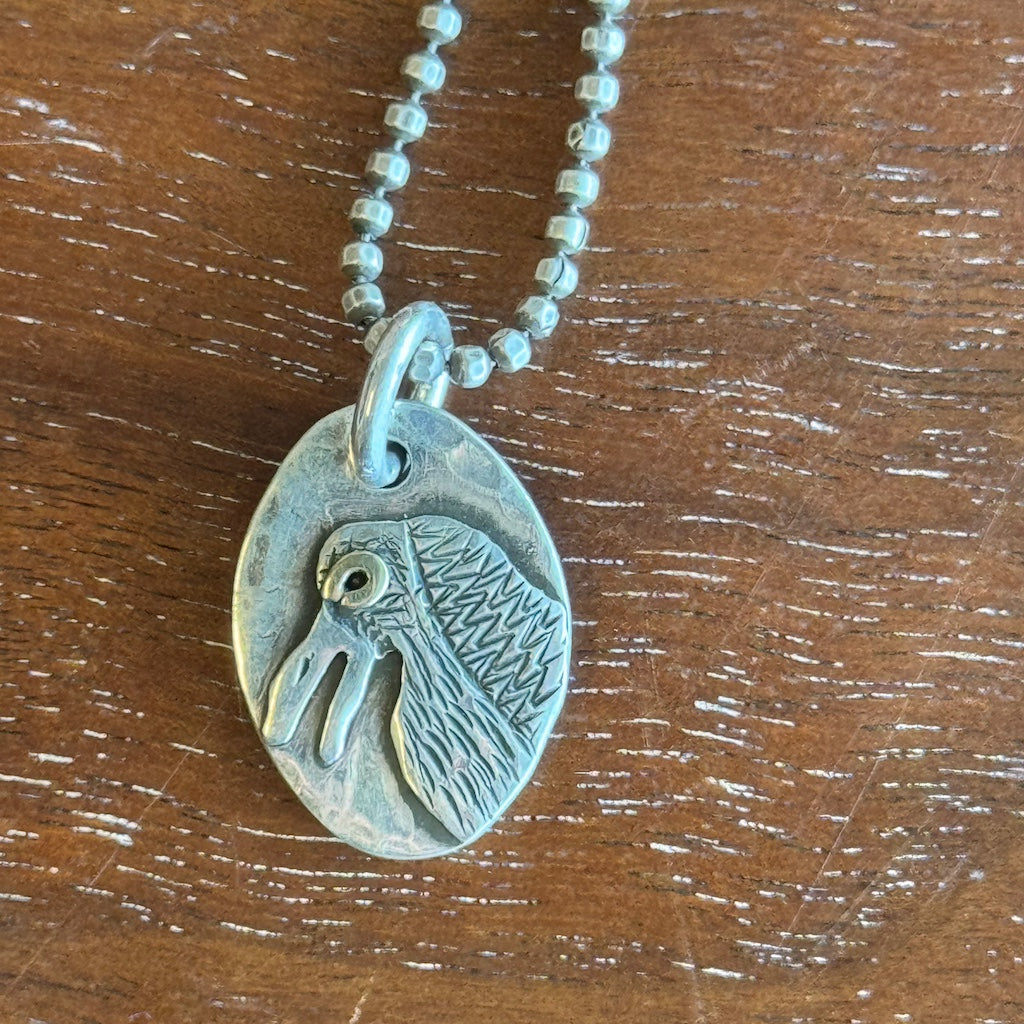 Bird w/ Gold Necklace Margaret Sullivan