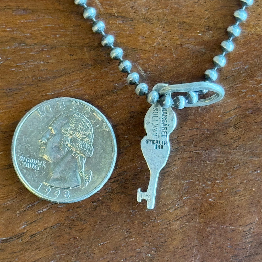 Skull With Key – Necklace Margaret Sullivan