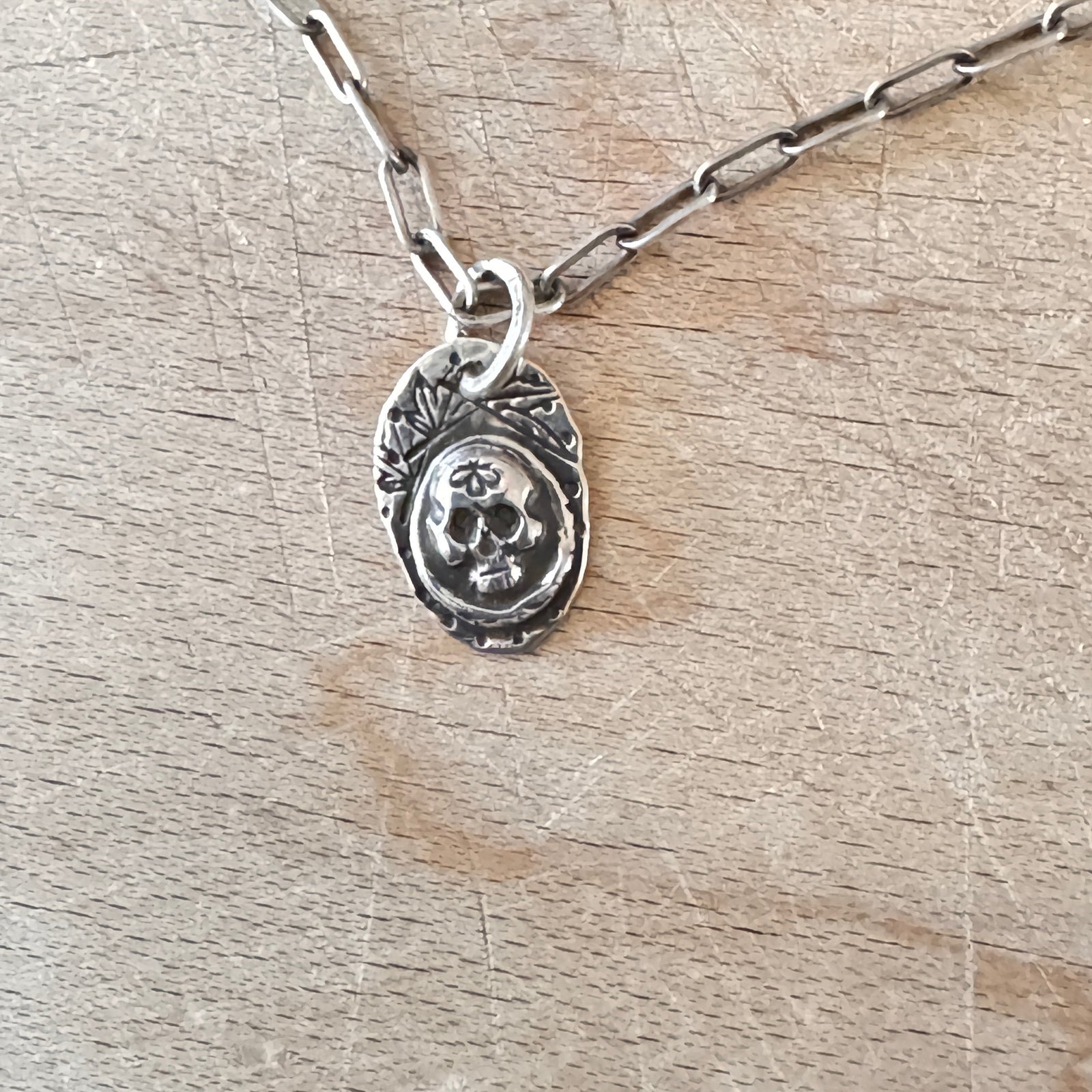 Tiny Skull Necklace Margaret Sullivan