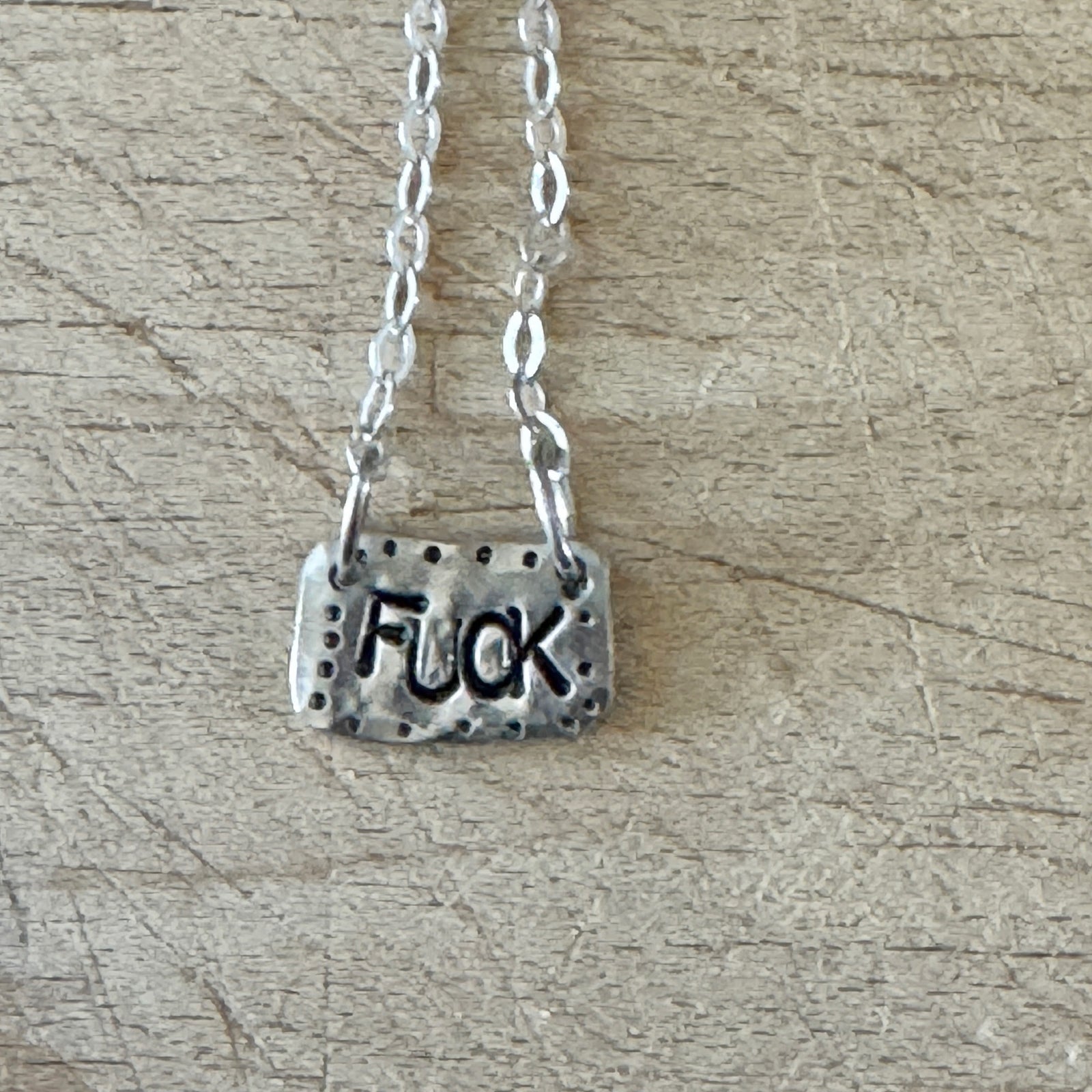 Fuck Necklace Margaret Sullivan
