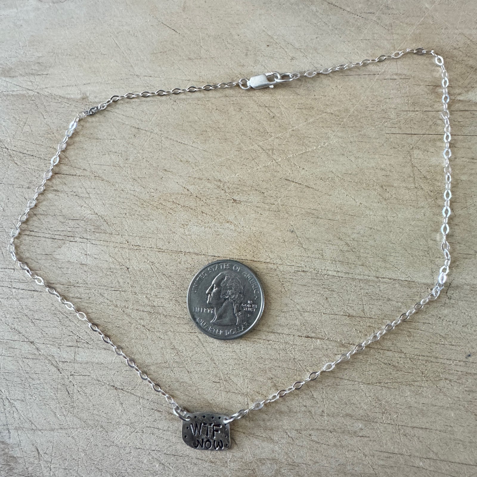 WTF Now Necklace Margaret Sullivan