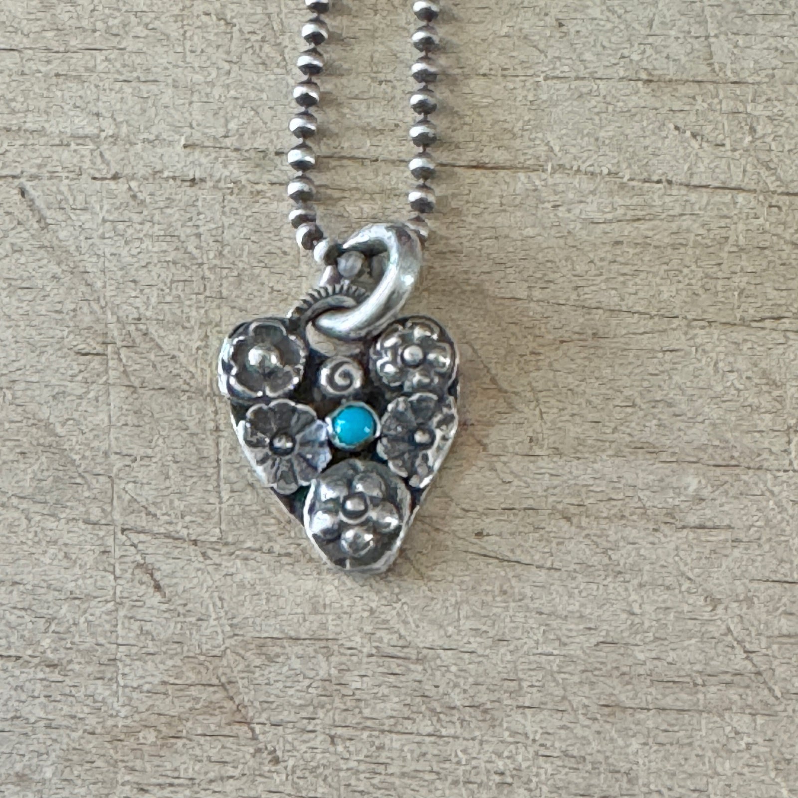 Small Crazy Heart Necklace Margaret Sullivan