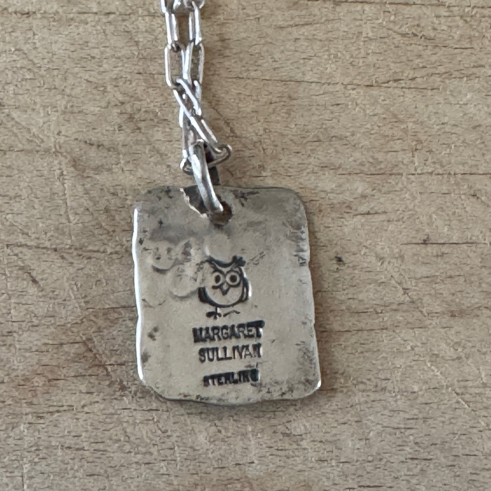 Silver Bad Ass Necklace Margaret Sullivan