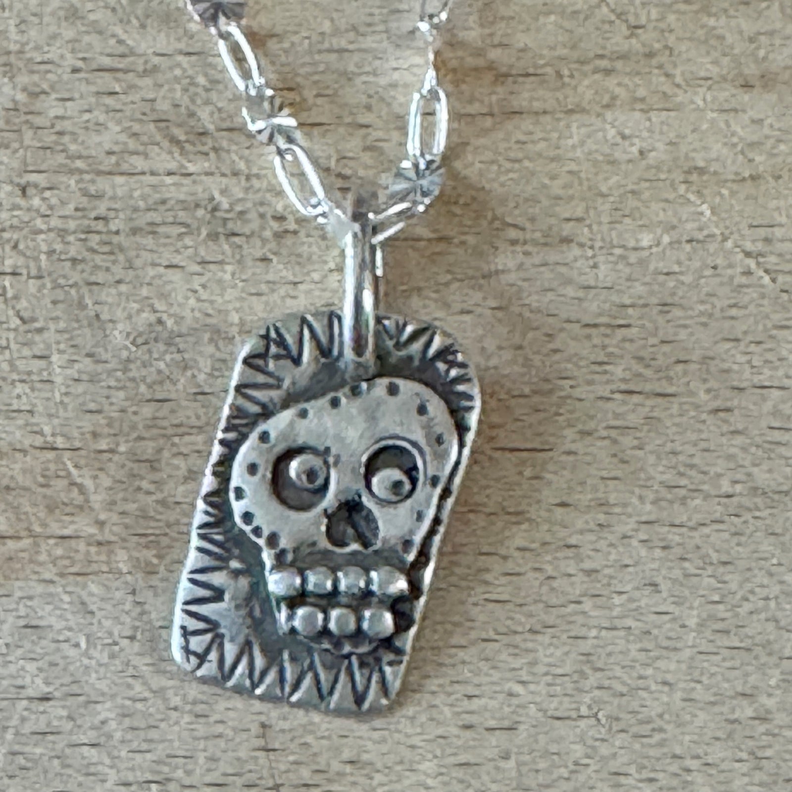 Tiny Skull Necklace Margaret Sullivan