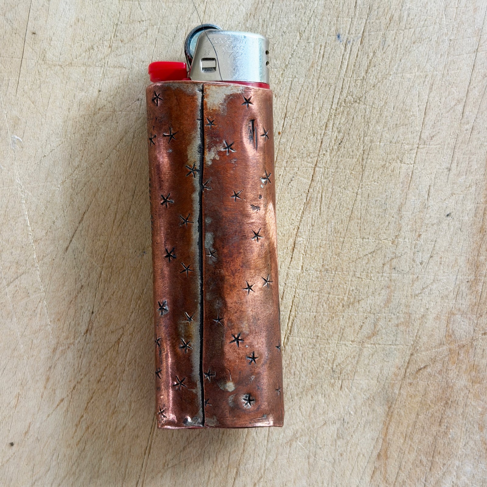 Brass & Copper Lighter - Yee-Fuckin' Haw Margaret Sullivan