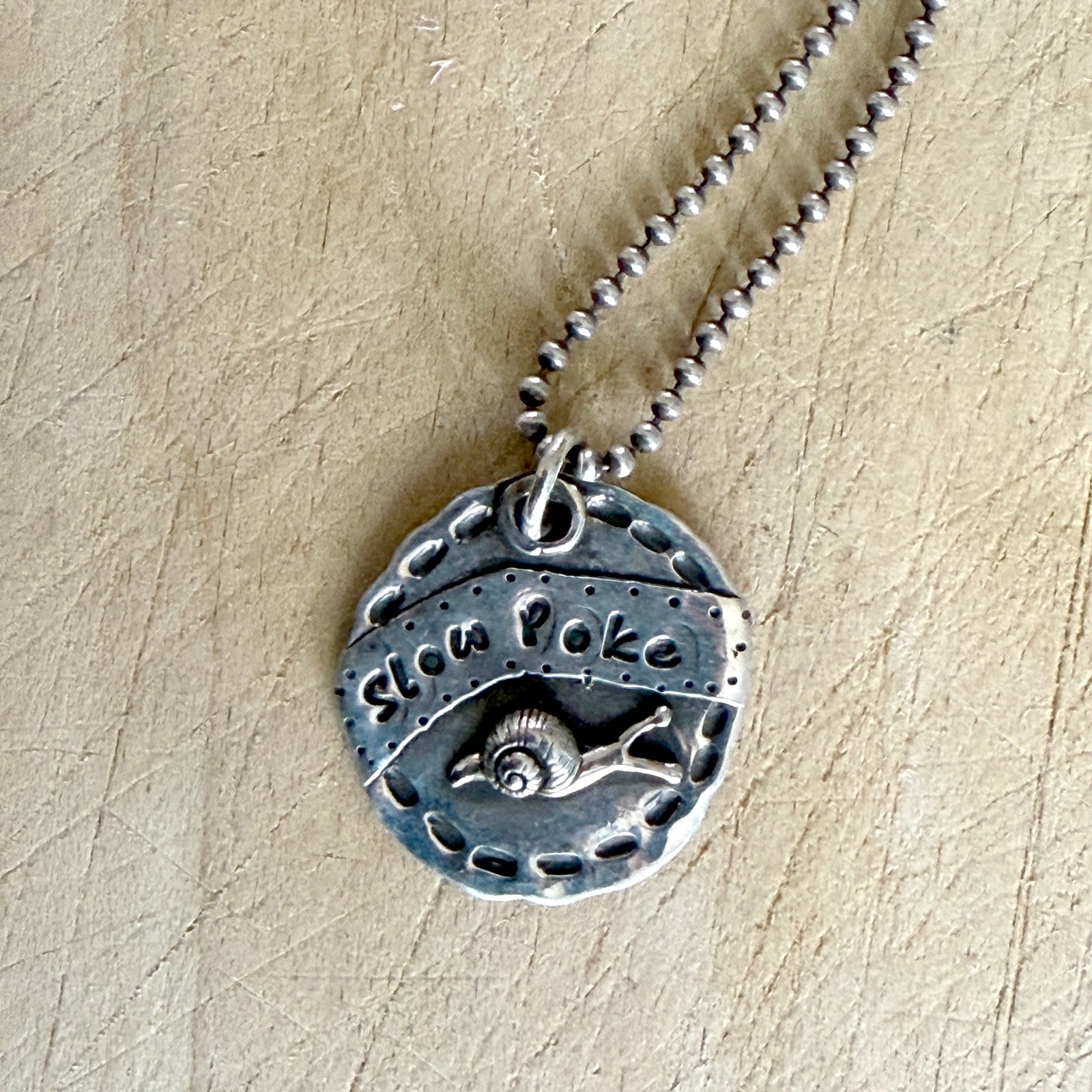 Silver Slow Poke Necklace Margaret Sullivan