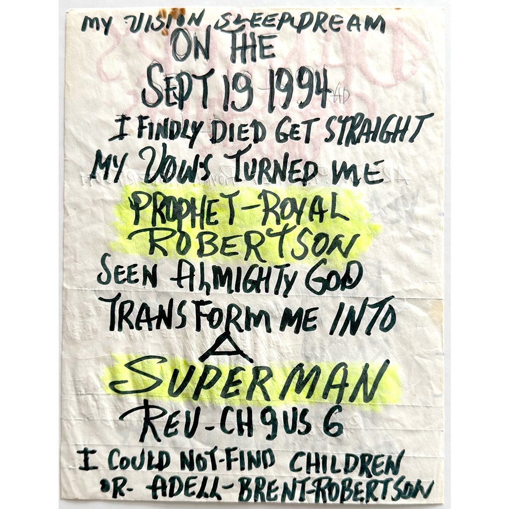 My Vision Sleep Dream Royal Robertson