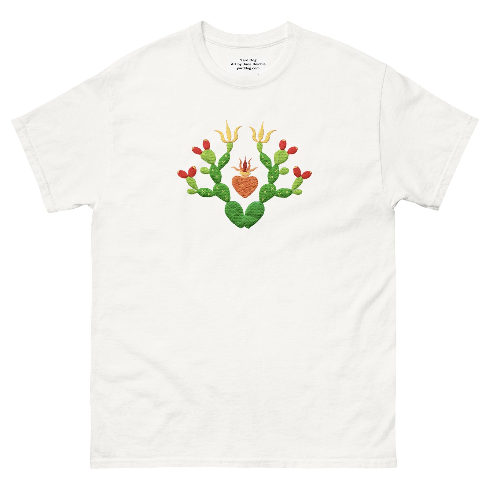 Jane Reichle Sacred Heart T Shirt Yard Dog