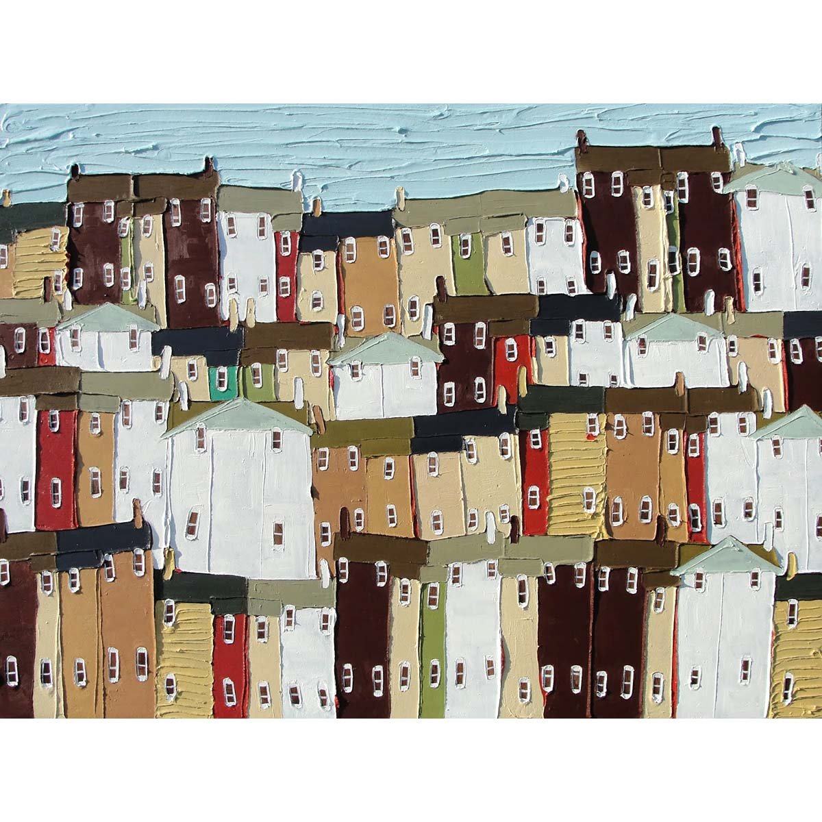 Four Yellow Houses Jennifer Harrison