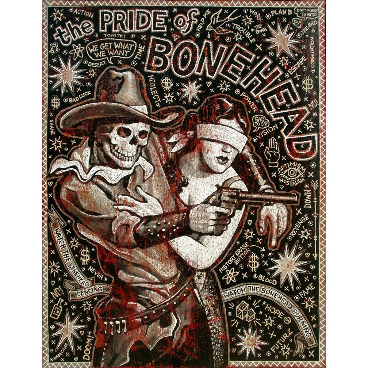 The Pride Of Bonehead - Large Print Jon Langford