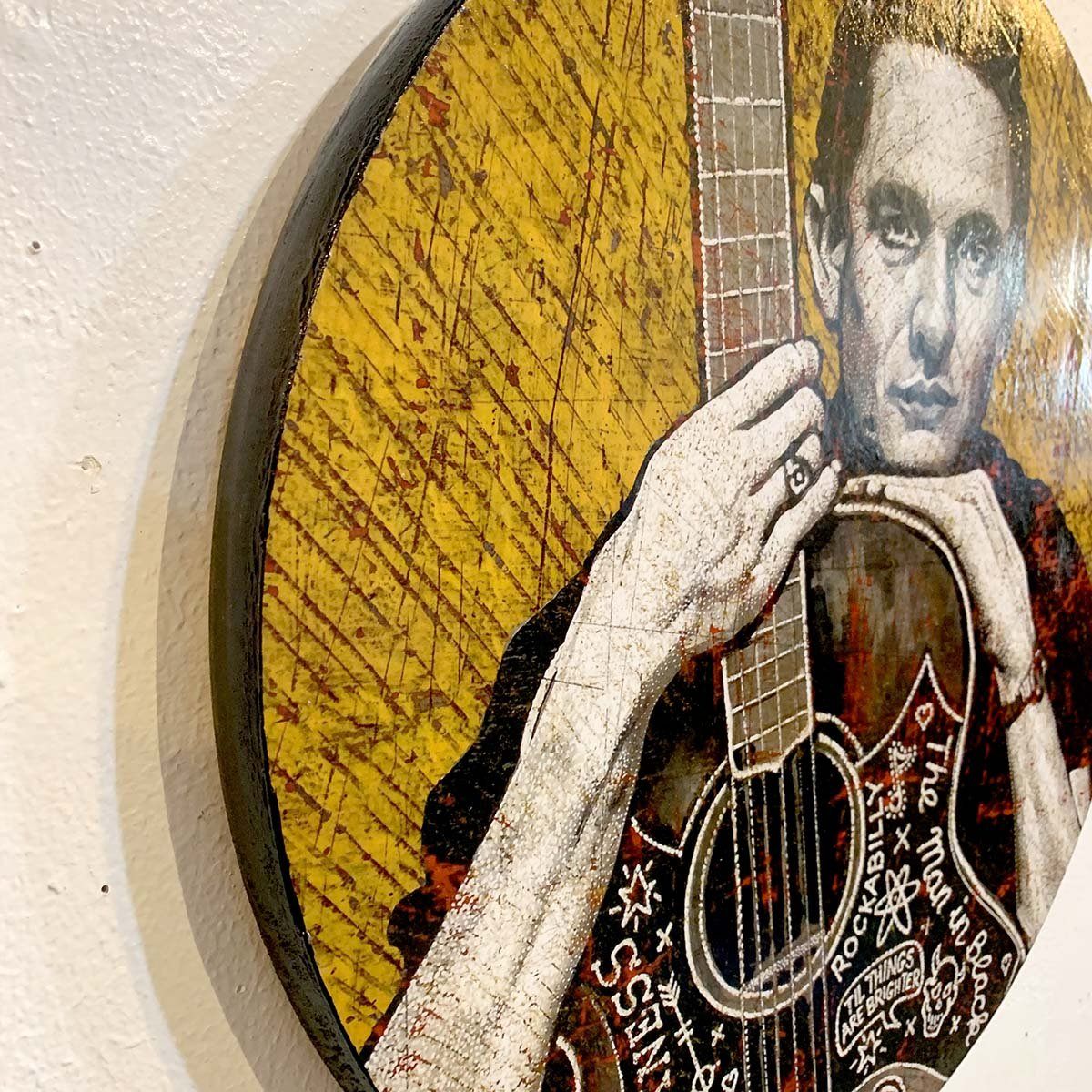 Cash - Man In Black - Round Jon Langford