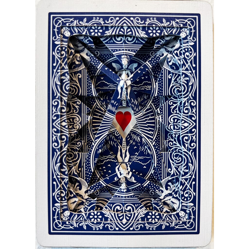 Carved Cards - Blue Dan Levin