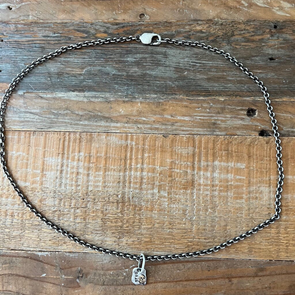 STUD - Silver 14k Gold Necklace Margaret Sullivan