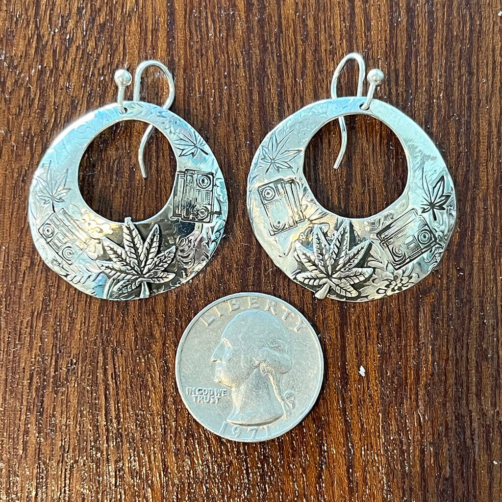 Boom Box Earrings Margaret Sullivan