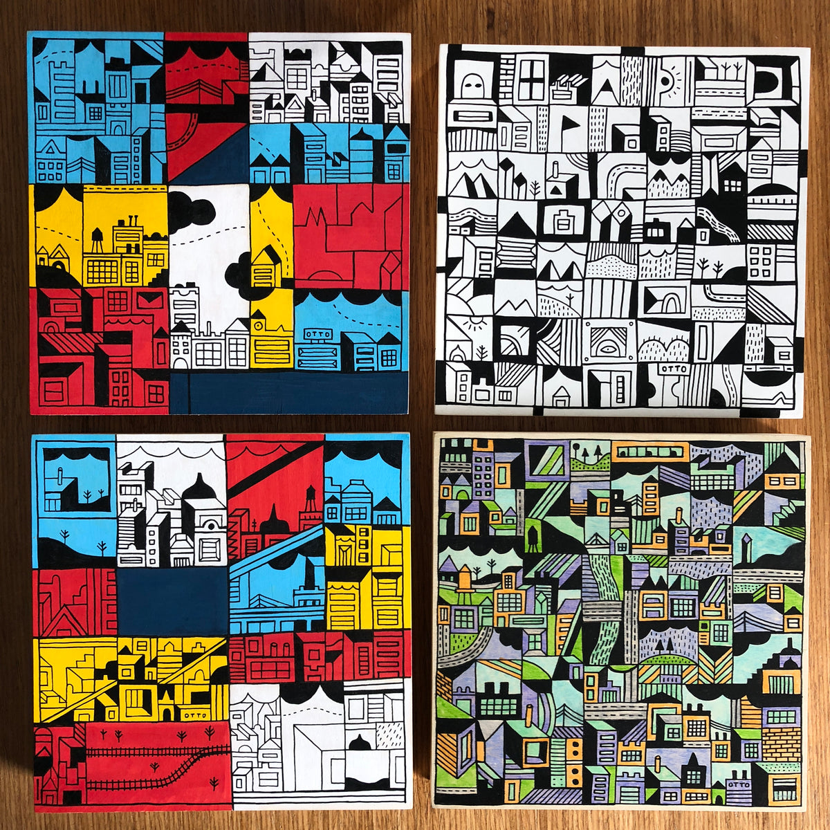 NATE OTTO: "Imagined Cities" February 21 – April 1