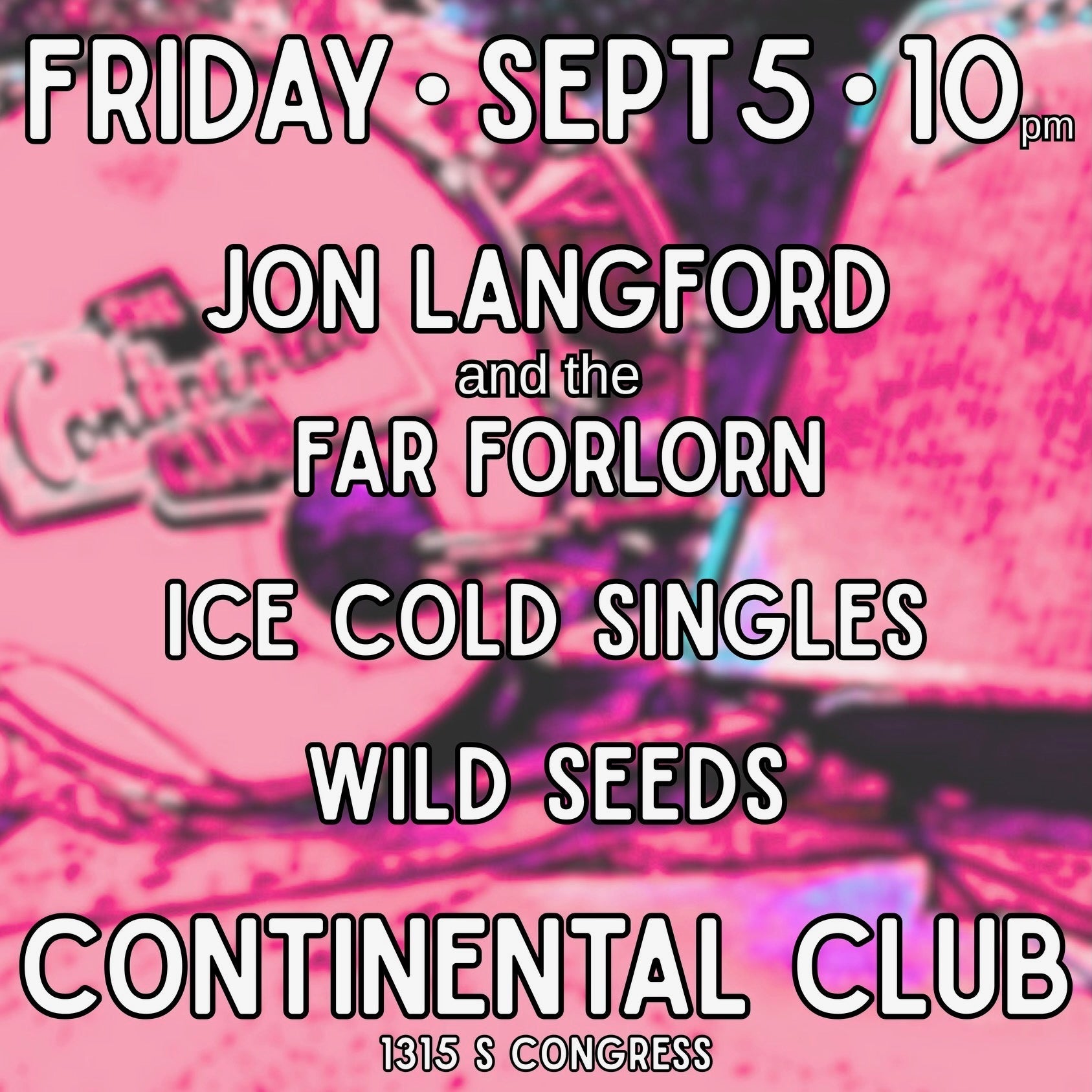 Jon Langford at the Continental Club