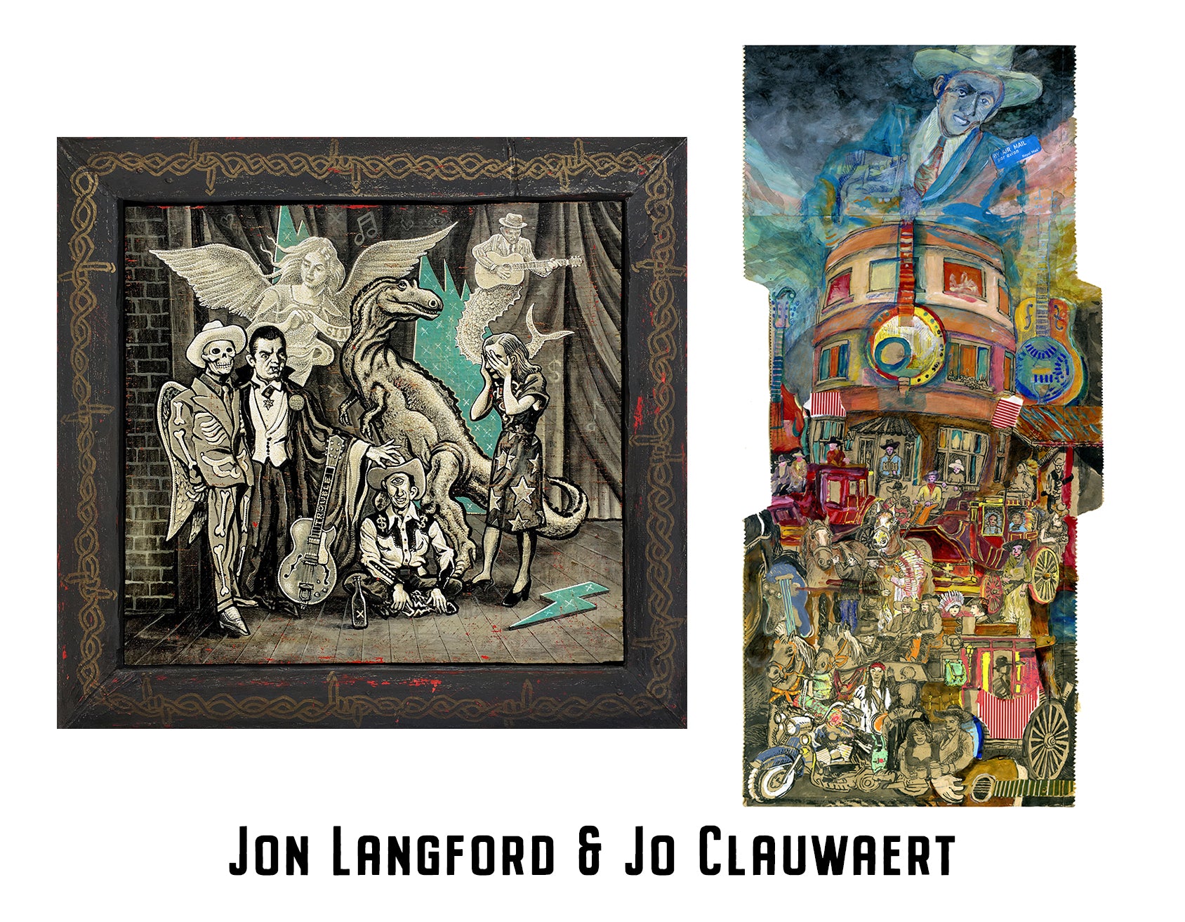 Jon Langford +Jo Clauwaert