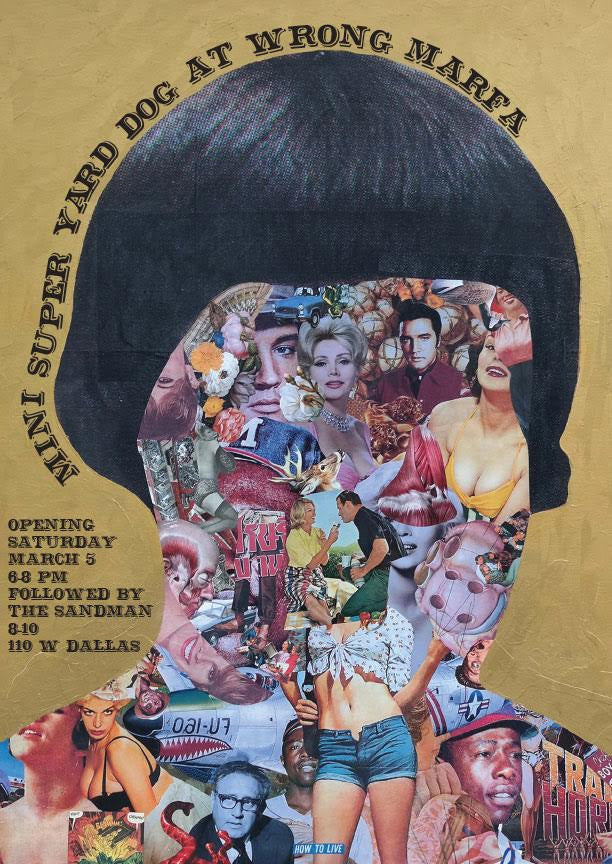 Mini Super Yard Dog in Marfa, TX