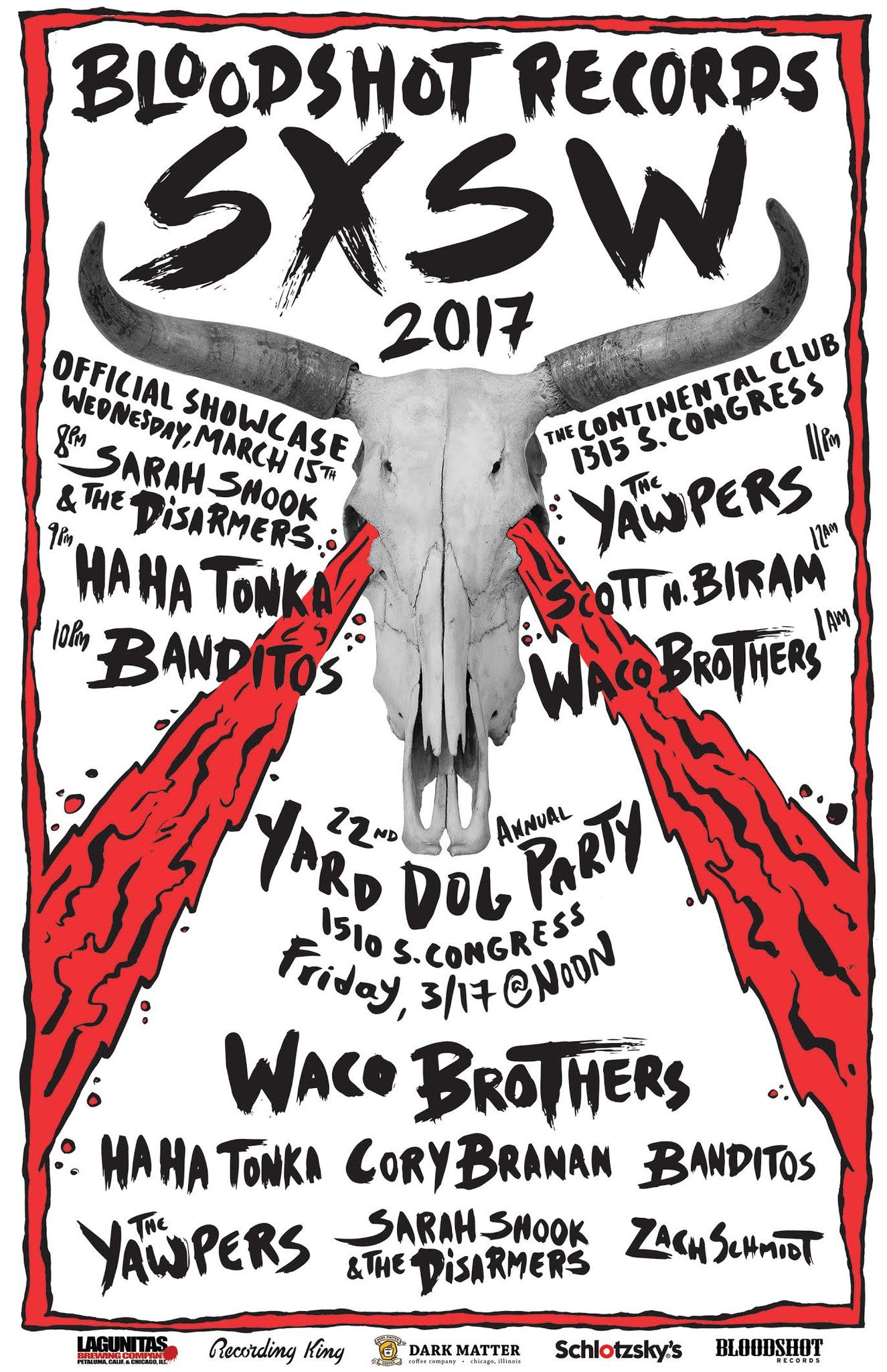 Friday, March 17: Bloodshot Records Day Party