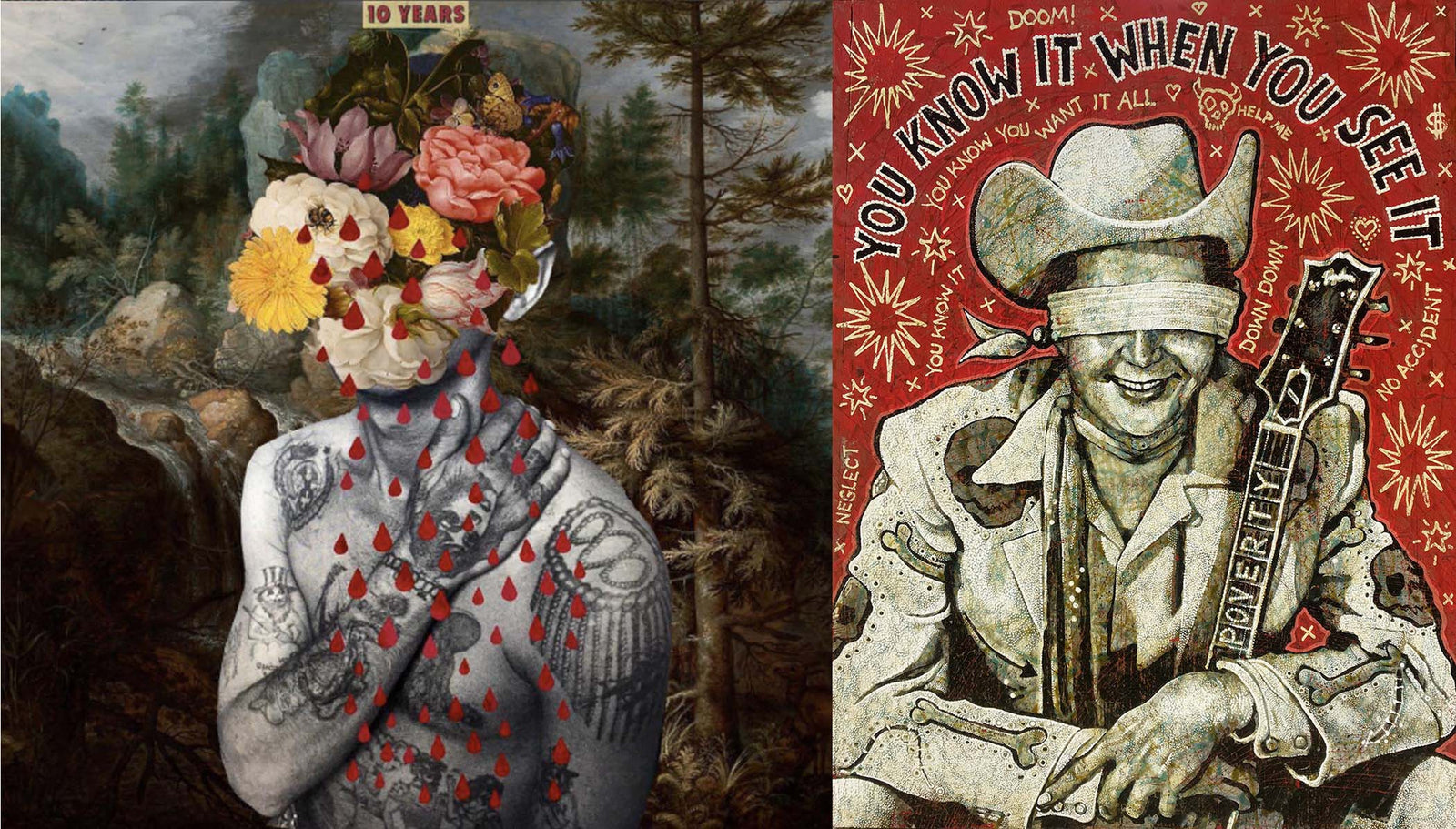 Yard Dog Austin / Firecat Gallery Chicago - Jon Langford & Bob Schneider