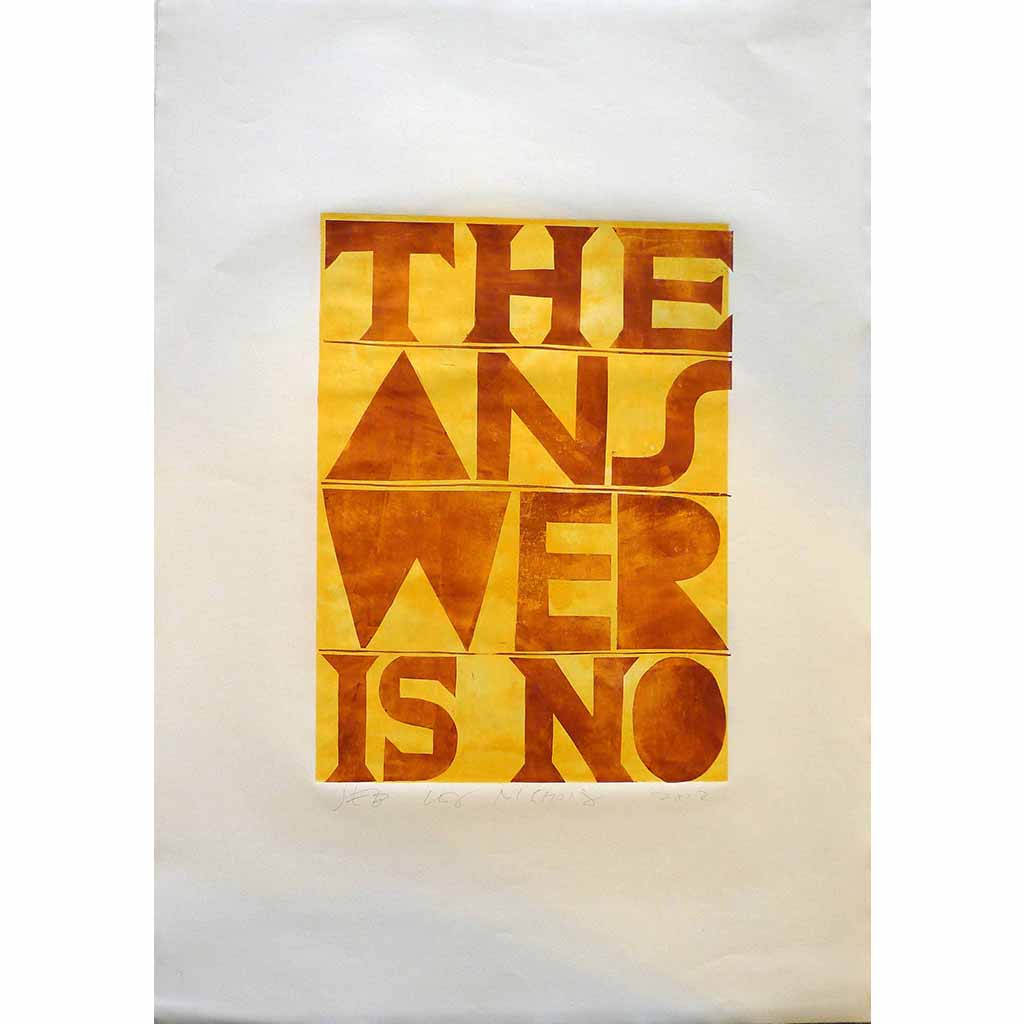 The Answer Is No Jeb Loy Nichols