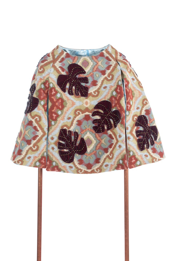 Velvet Monstera Cape