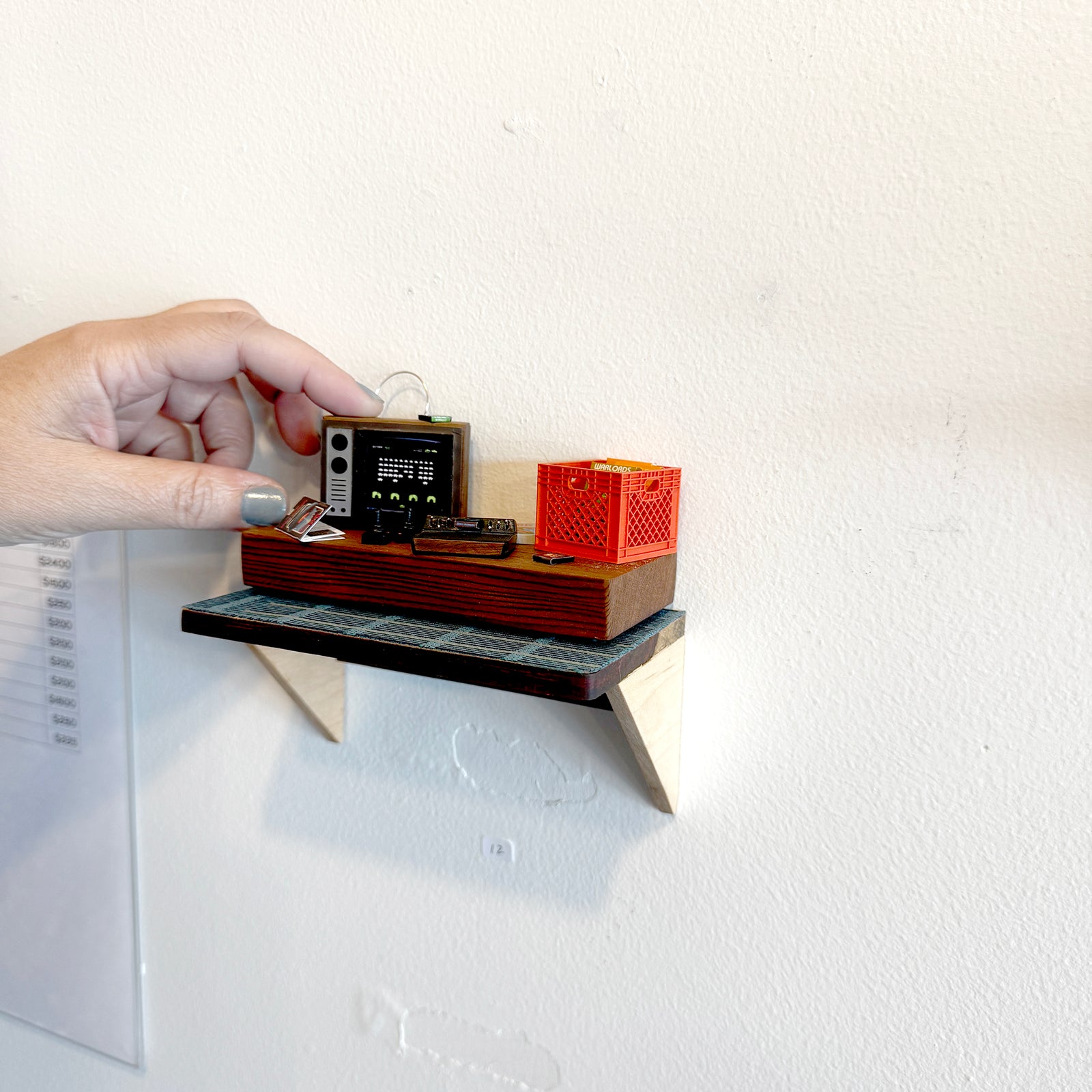 Atari Set 1:12 Scale on Shelf Margie Criner