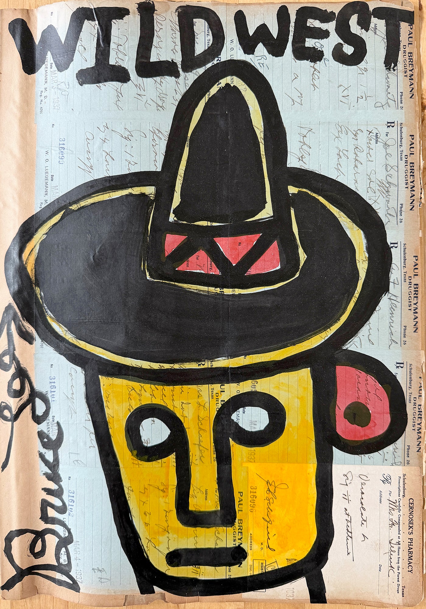 Wild West (black hat) Bruce Lee