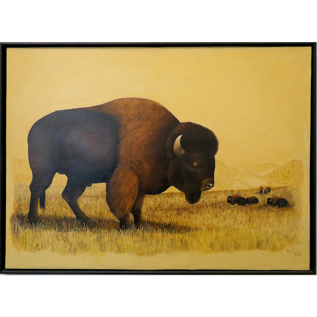 Buffalo Painting I Eric Bellis