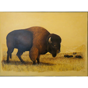Buffalo Painting I Eric Bellis