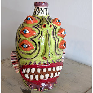 Green 6 Eyes Carl Block