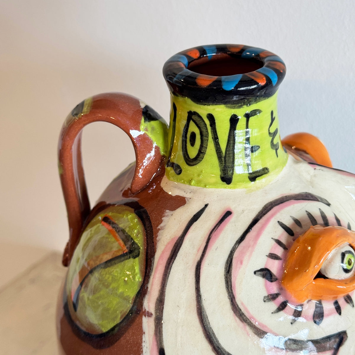 White 4 Eyes Carl Block