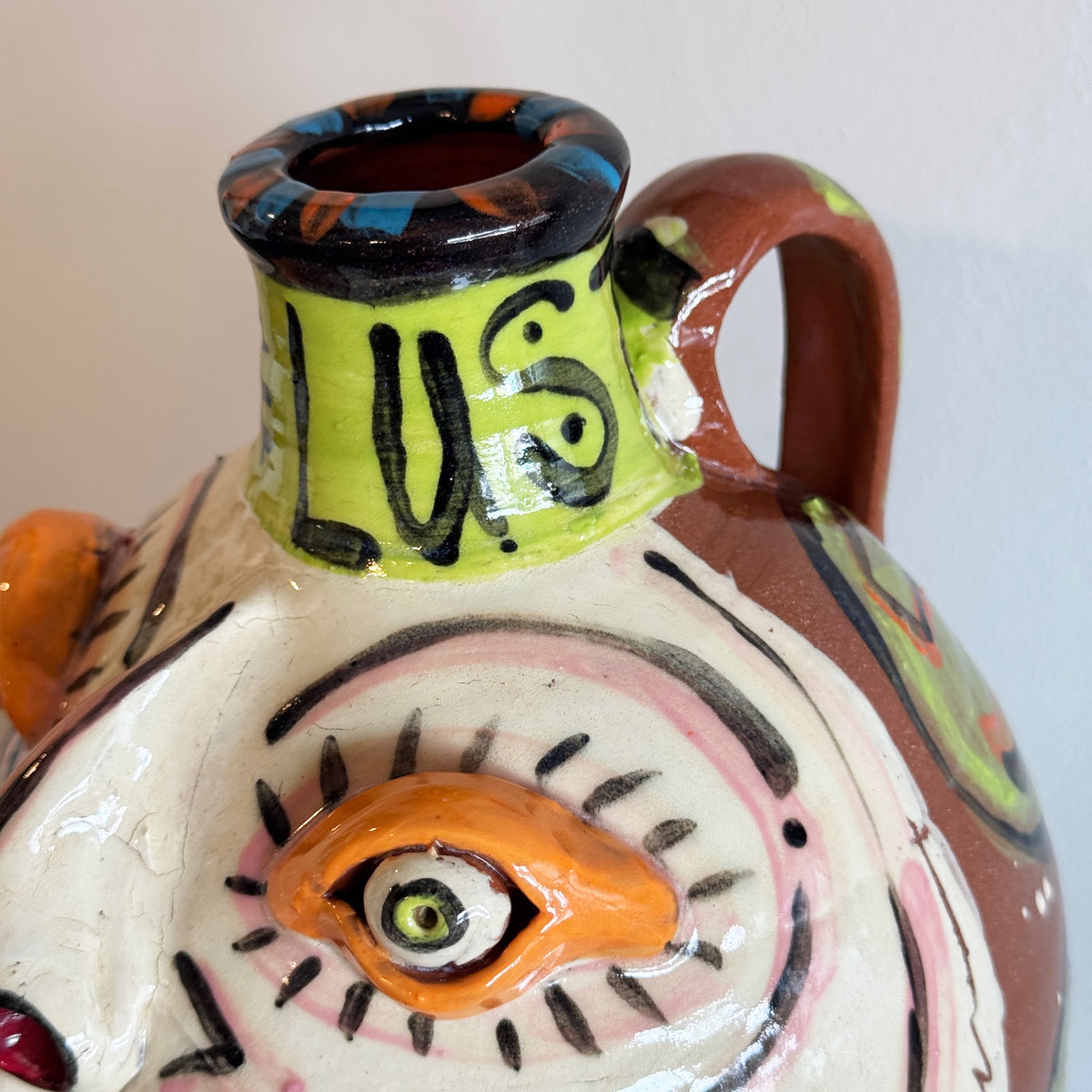 White 4 Eyes Carl Block