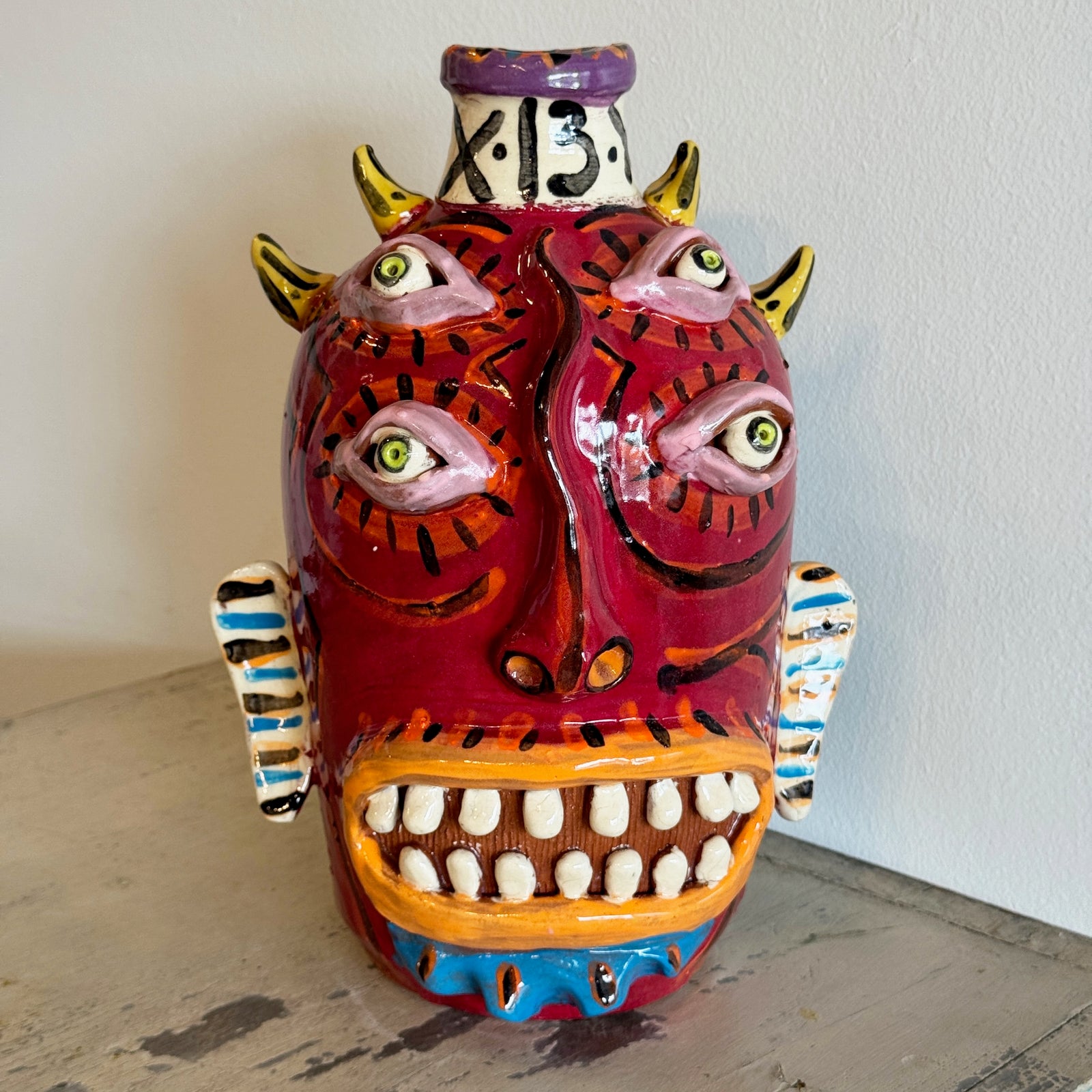 Crimson 4 Eyes Carl Block