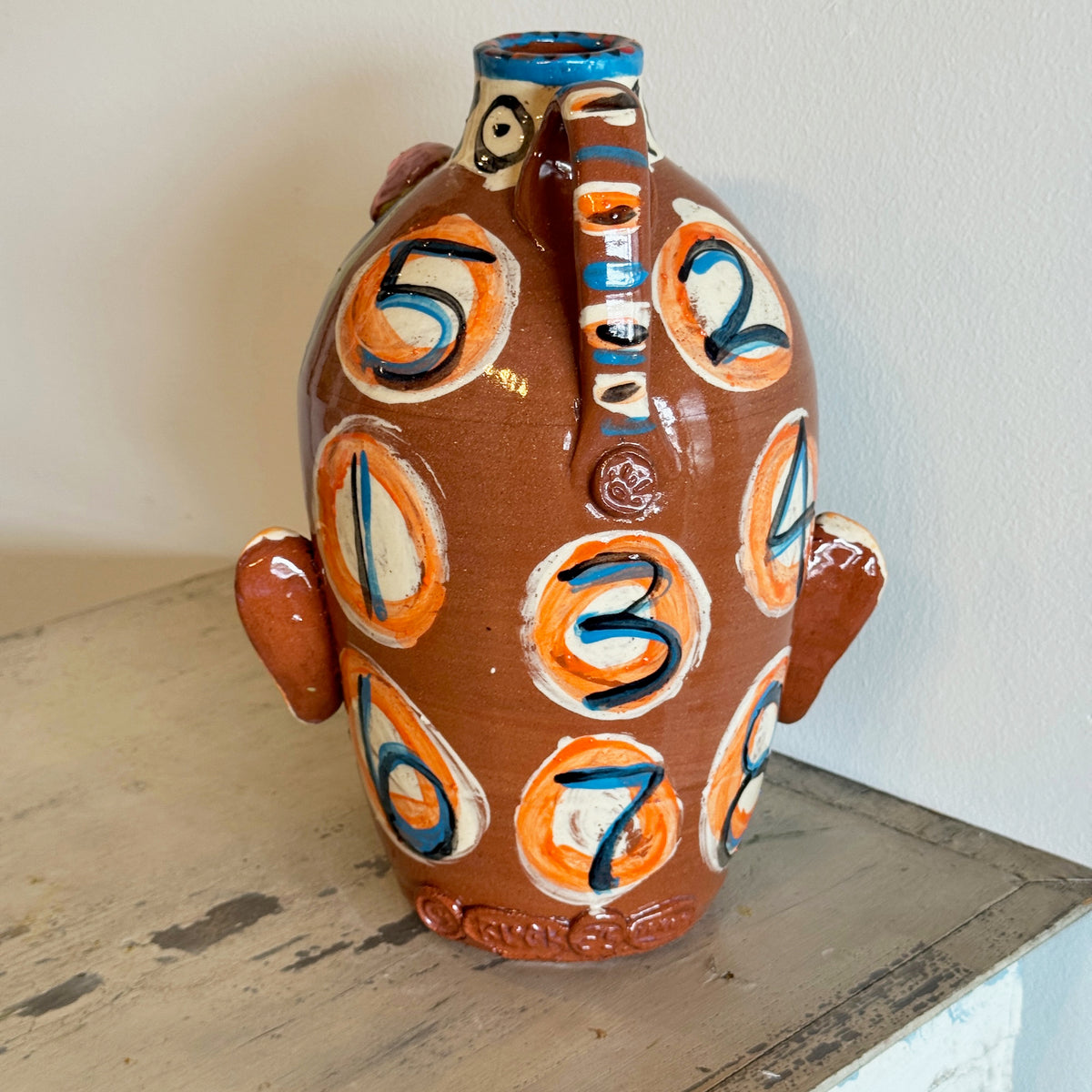 Green 5 Eyes Carl Block