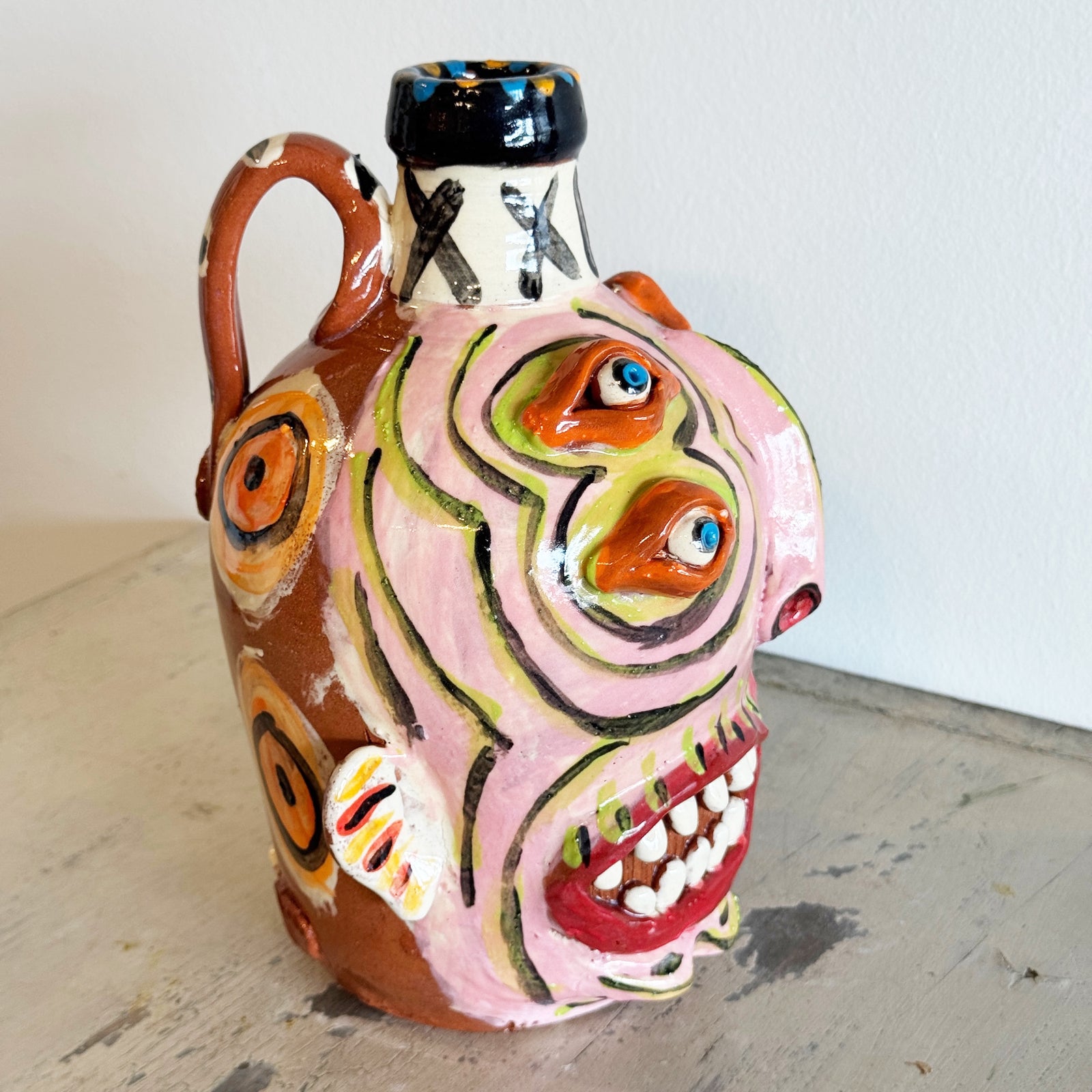 Pink 4 Eyes Carl Block