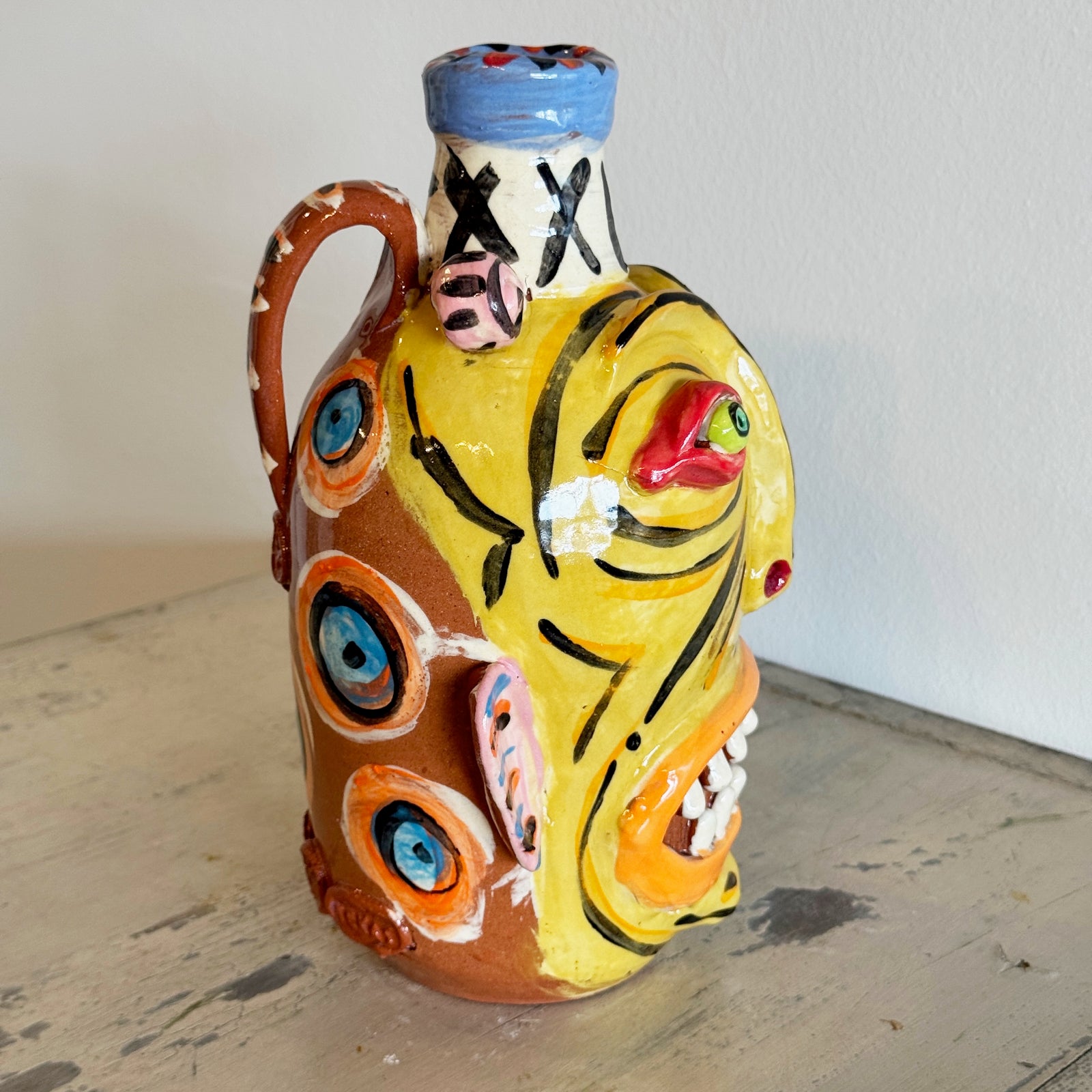 Green 4 Eyes Carl Block