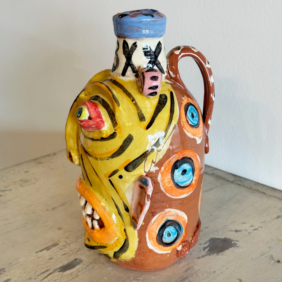 Green 4 Eyes Carl Block