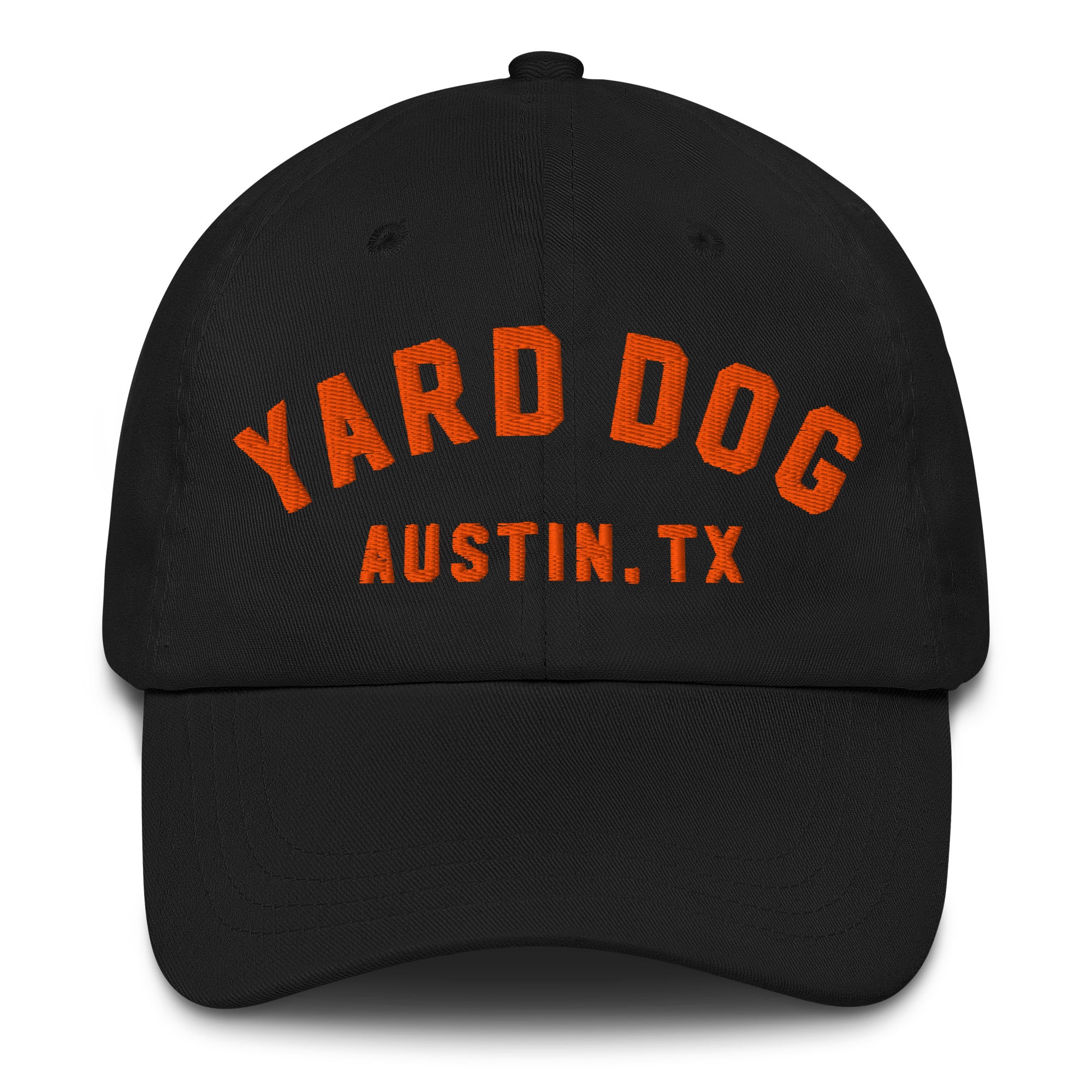 Yard Dog Orange On Black Yard Dog Gallery