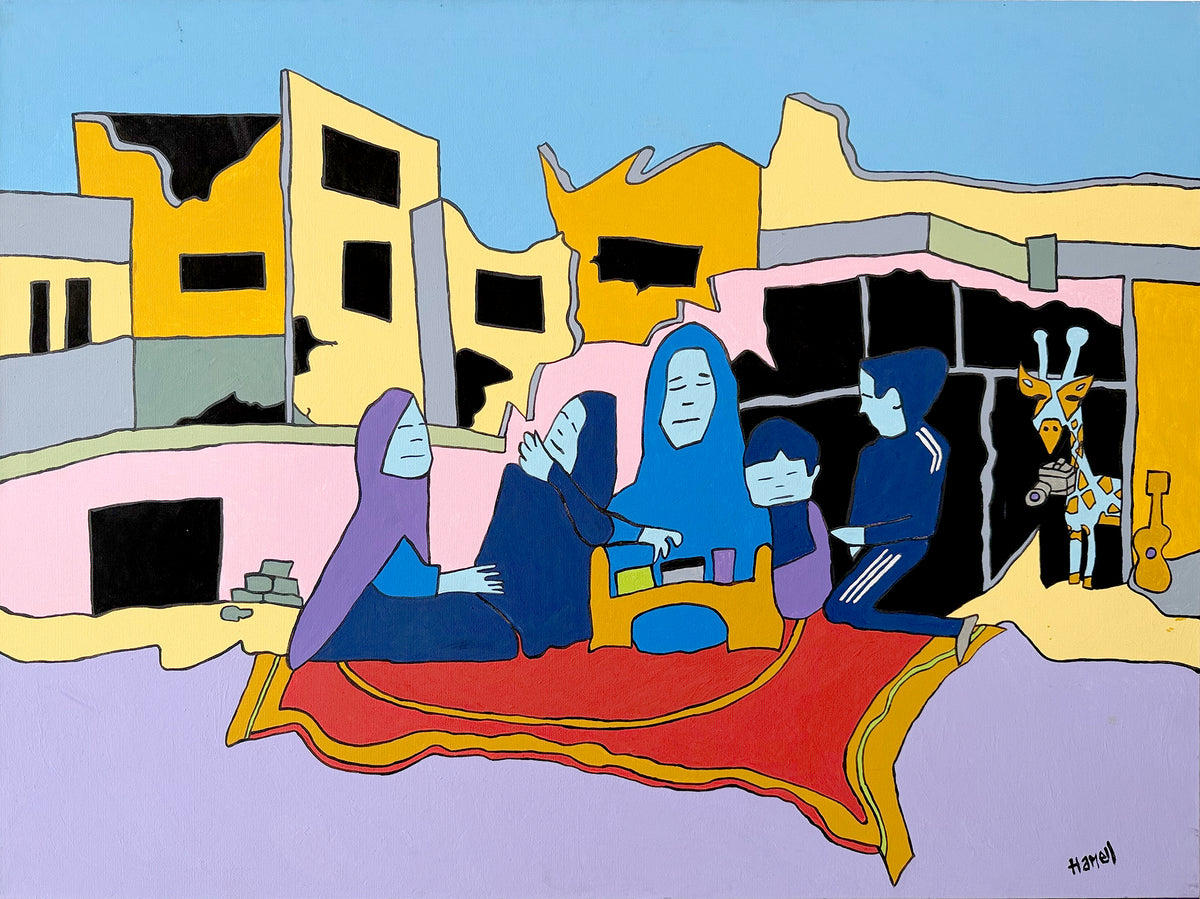 Photojournalist Giraffe Palestine Ed Hamell