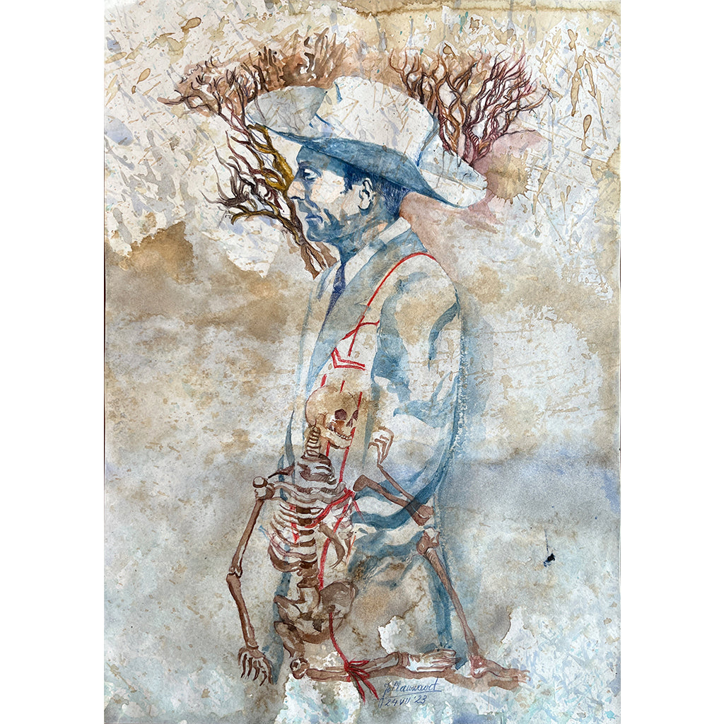 Hank - Skeleton - Trees Jo Clauwaert