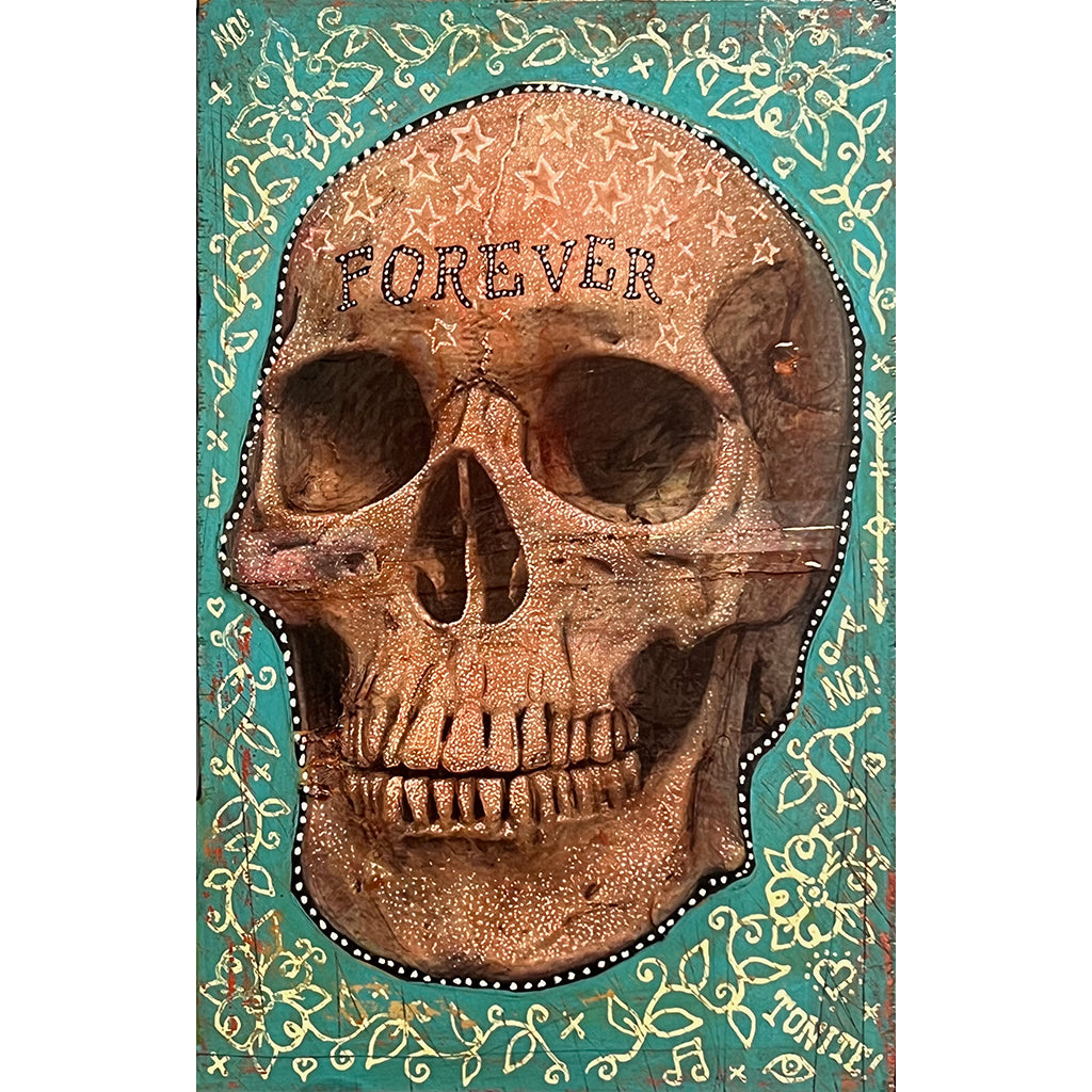 Skull T-Shirt Sketch Jon Langford