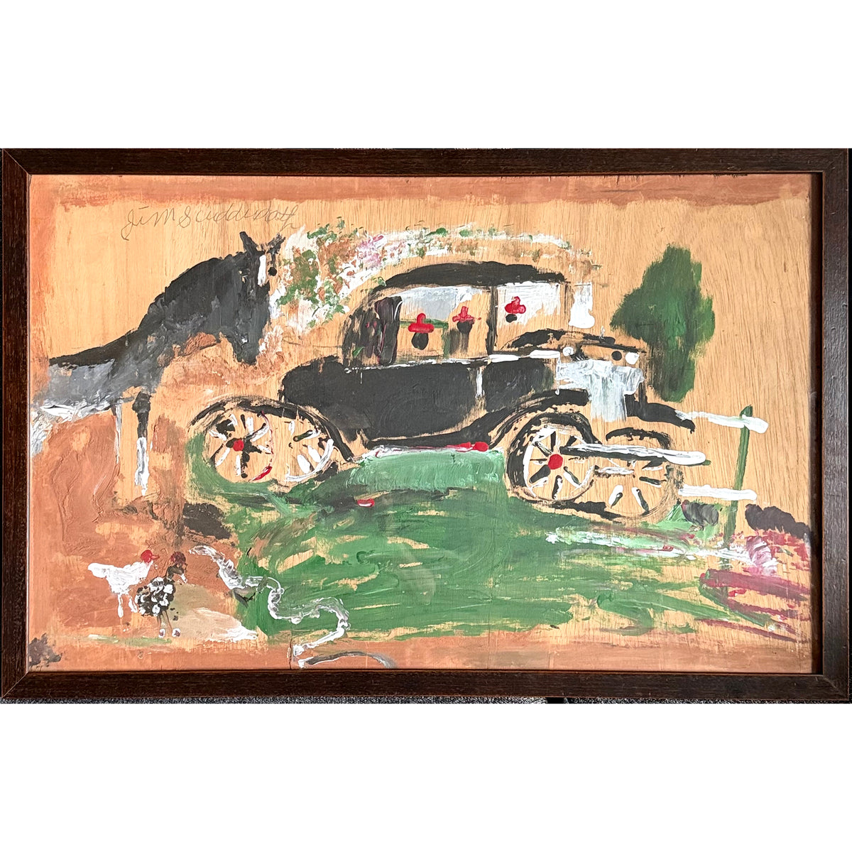 Old Car, Animals Jimmy Lee Sudduth
